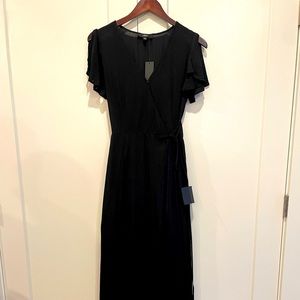 Lulu's Black Maxi Dress